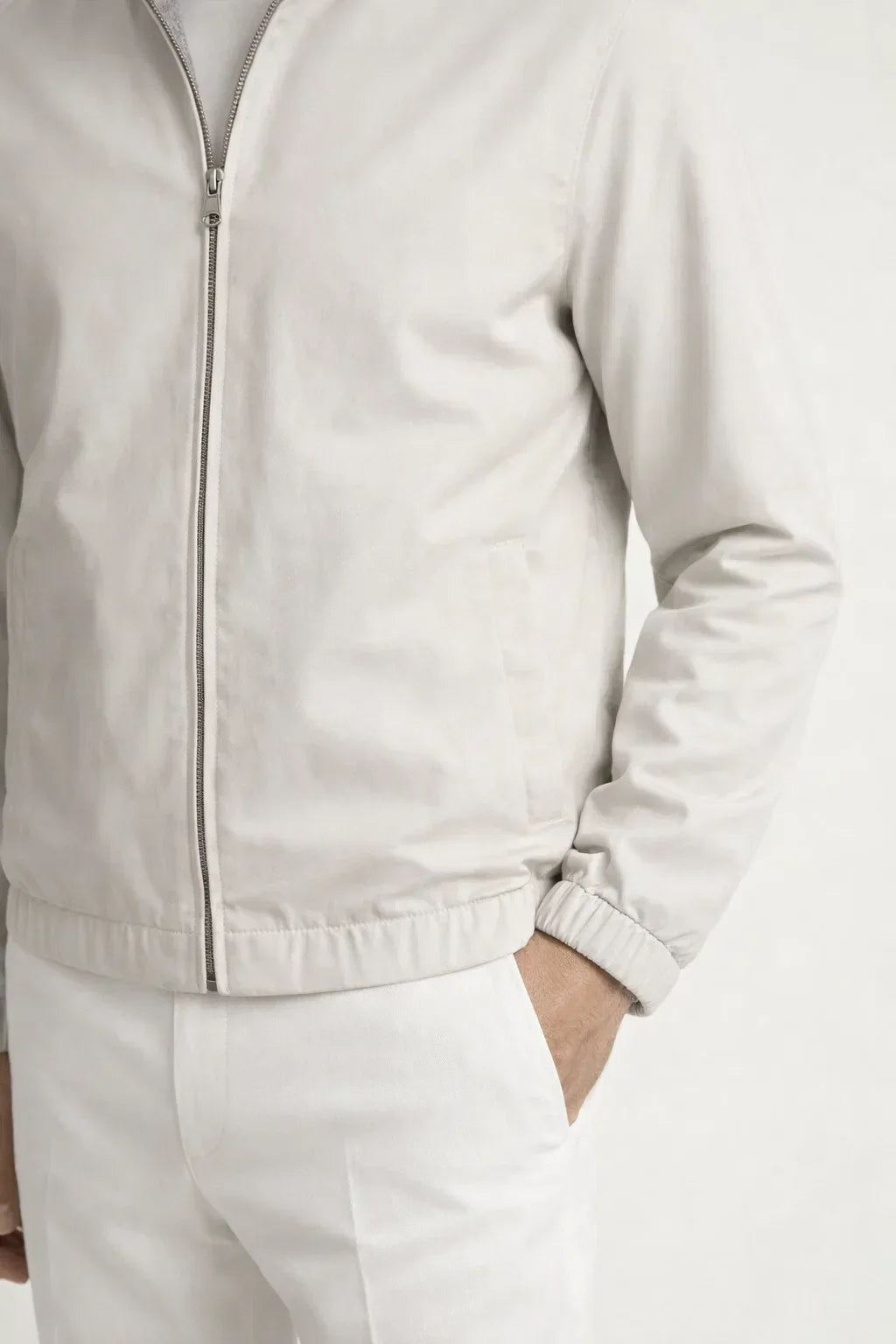 Ivory technical jacket