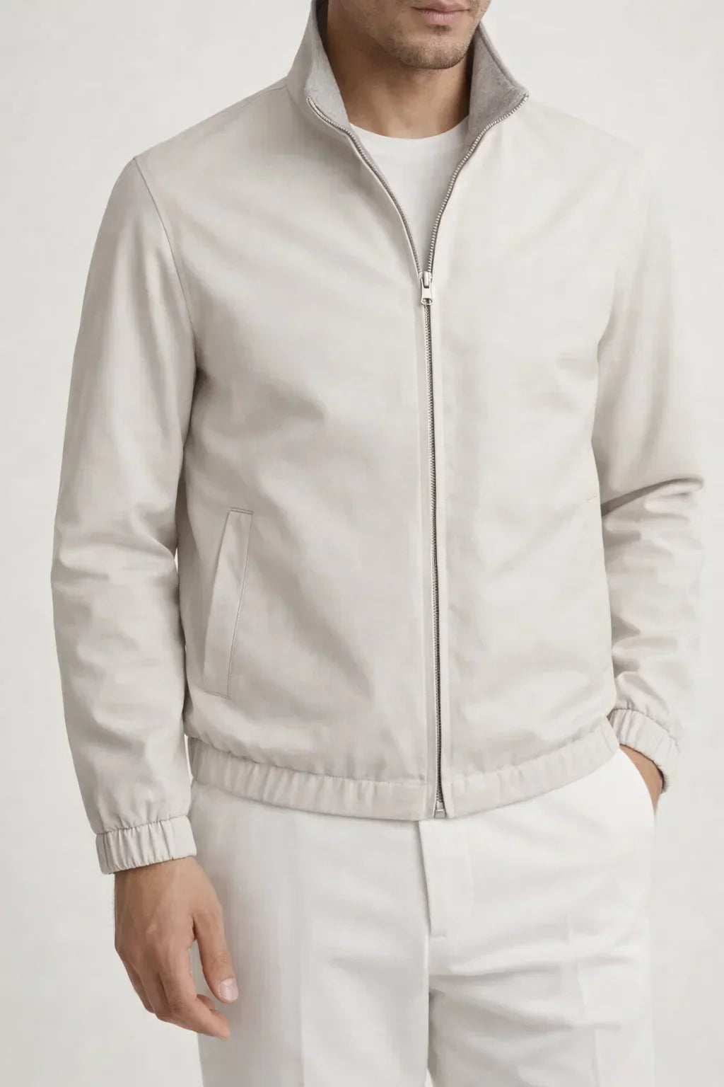 Ivory technical jacket