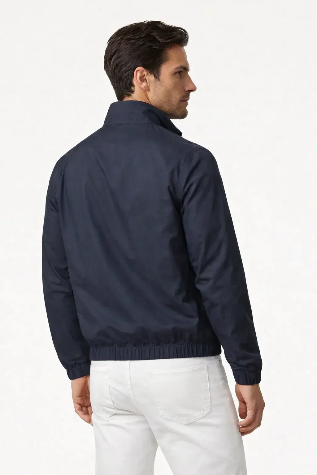 Navy blue technical jacket