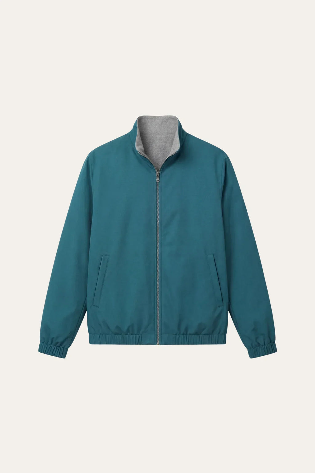 Teal technical jacket
