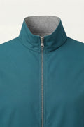 Teal technical jacket