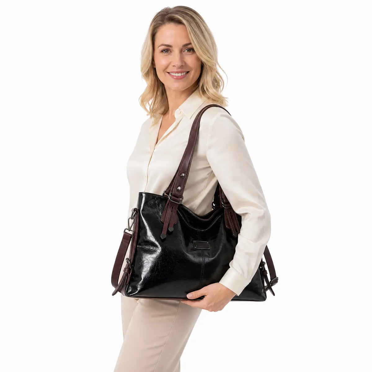 BORSA IN PELLE - OLIVIA