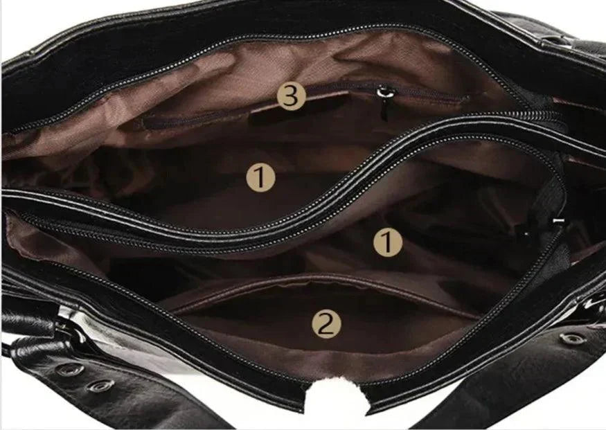 GENUINE LEATHER BAG - ATIS
