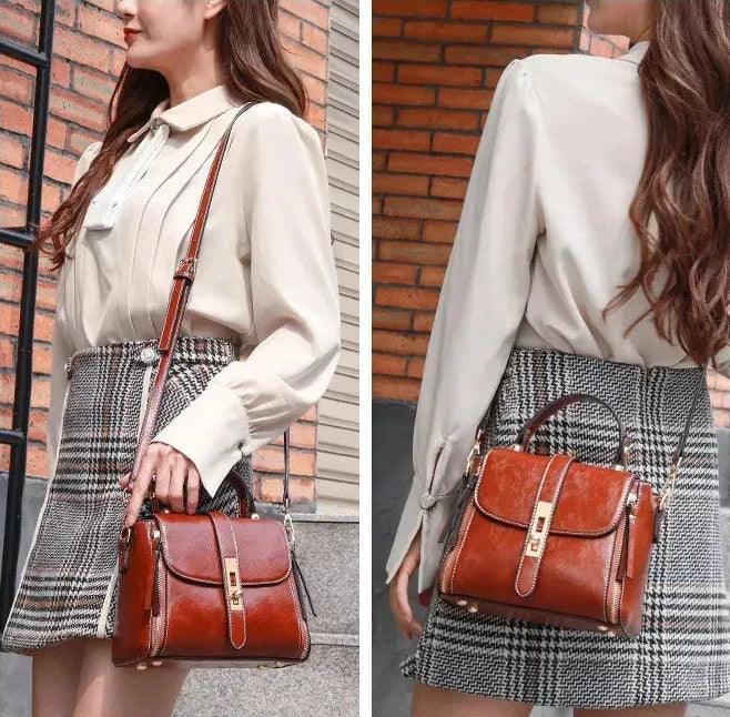 BORSA IN PELLE - NINA