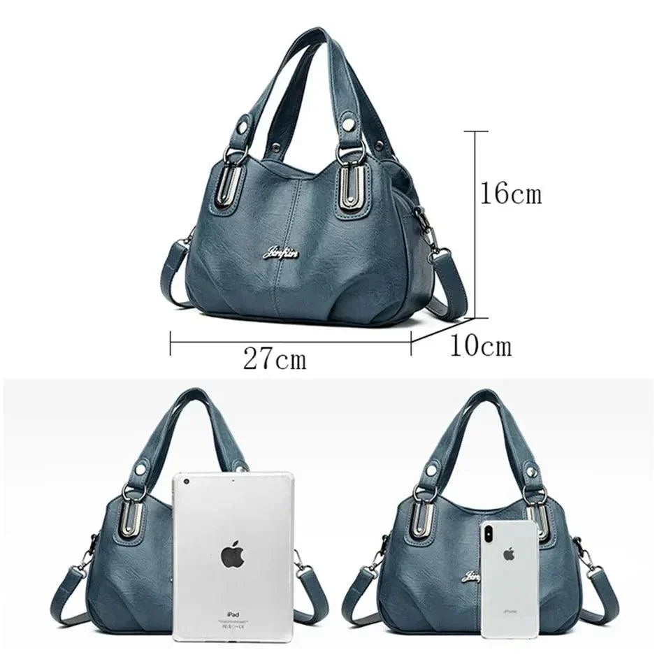 BORSA IN PELLE - BIANCA