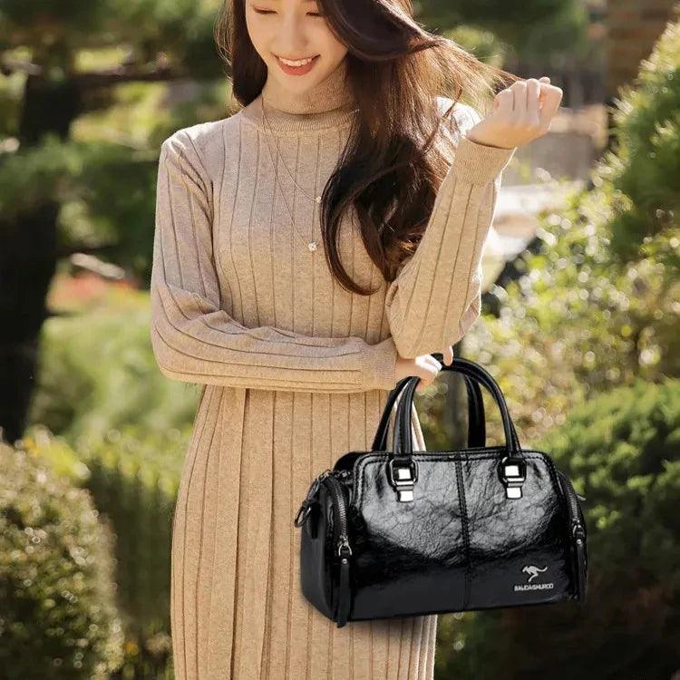 BORSA IN PELLE - JADE