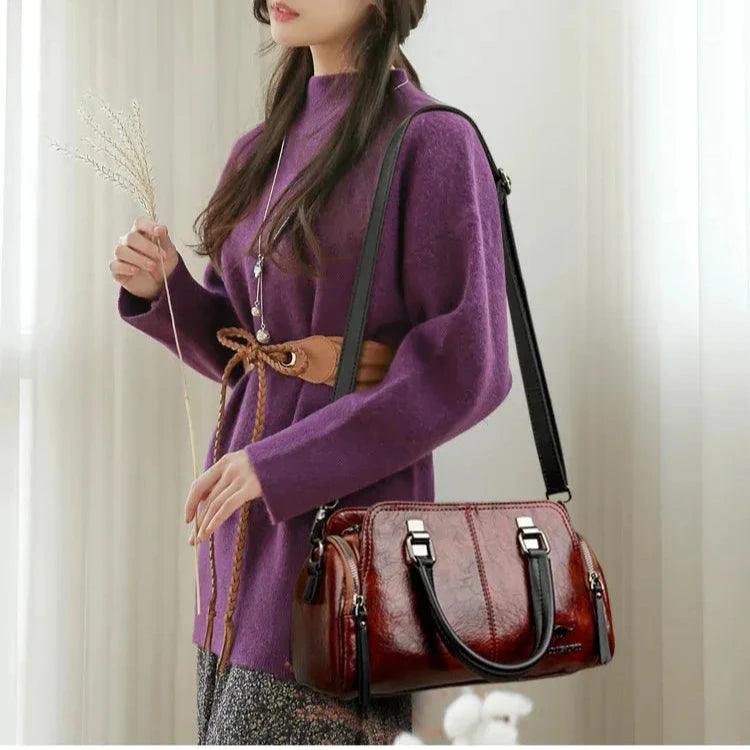BORSA IN PELLE - JADE